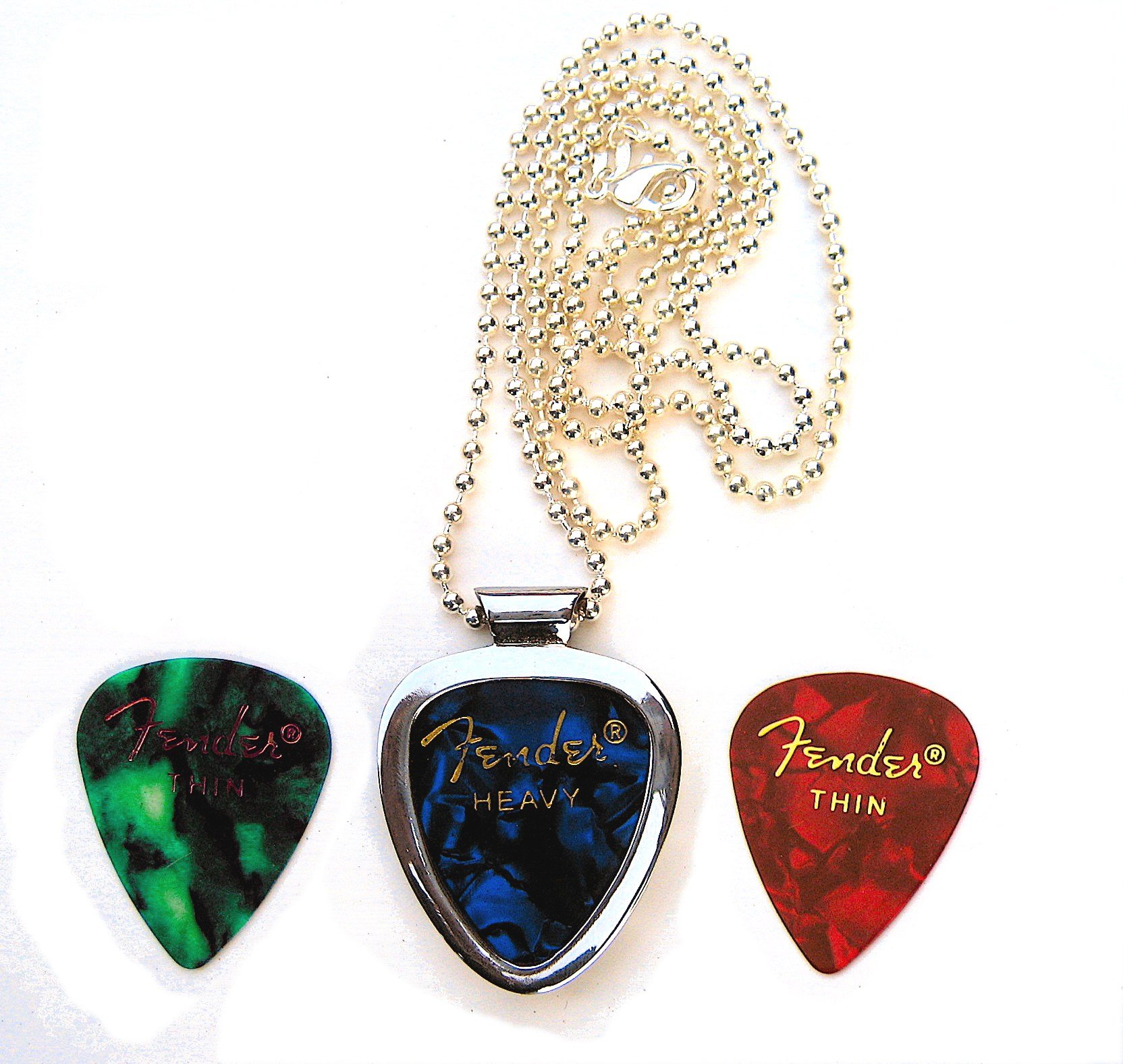 Amazon.com: PickBay Guitar Pick Holder Pendant Necklace